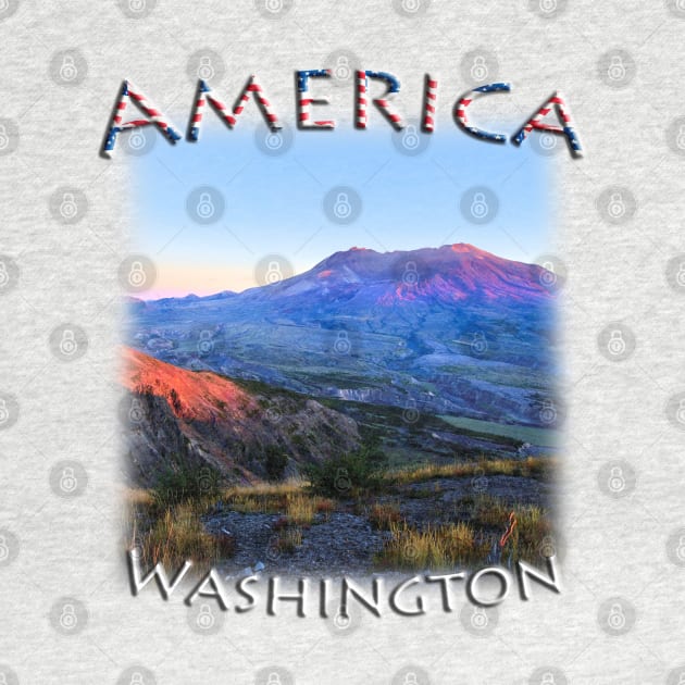 America - Washington - Mt St. Helens by TouristMerch